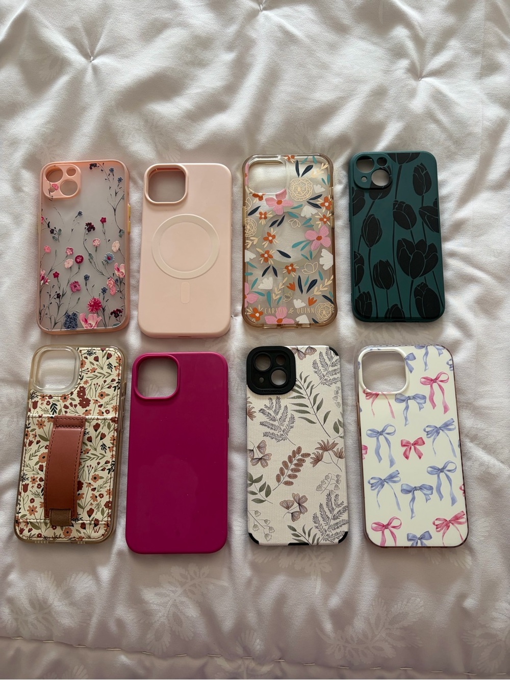 iPhone 13 Assorted Pink and Floral iPhone Cases - Pack
